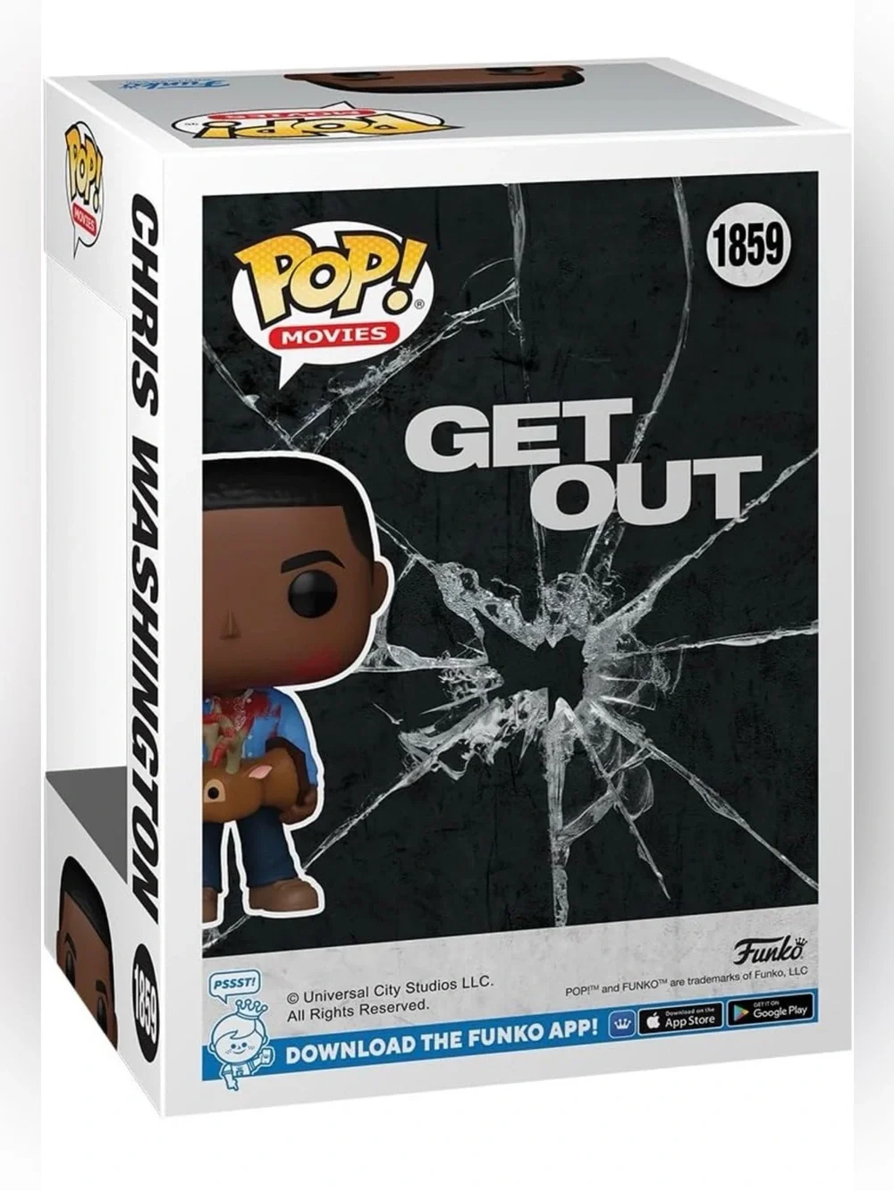 Funko Pop Movies #1859 Get Out Chris Brand New